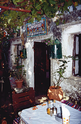 Griechenland Korfu Café