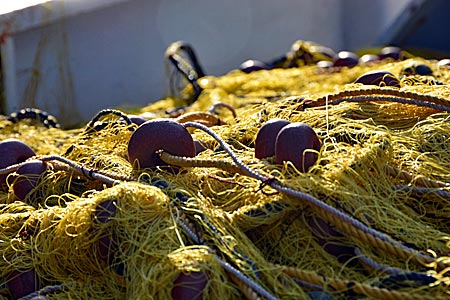 Griechenland - Messenien - Fischernetz