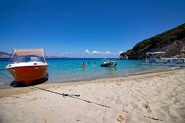 Zakynthos, Ionische Inseln, Griechenland - Traumhafter Strand auf Marathonissi