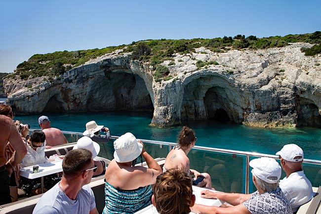 Zakynthos, Ionische Inseln, Griechenland - Blue Caves