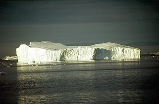 Grönland großer Eisberg
