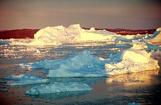 Grönland Eisberg