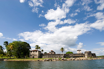 Guatemala - Castillo San Felipe de la Lara am Rio Dulce/Izabal-See