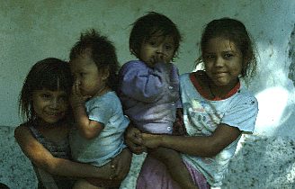 Kinder aus Copan, Honduras
