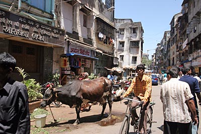 Indien - Mumbai - im Finanzbezirk Downtown