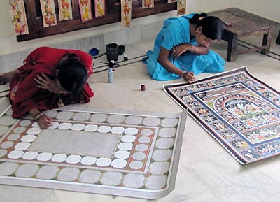 Indien - Orissa - Im Künstlerdorf Raghurajpur