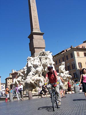 Mittelmeerkreuzfahrt - Piazza Navona, Rom
