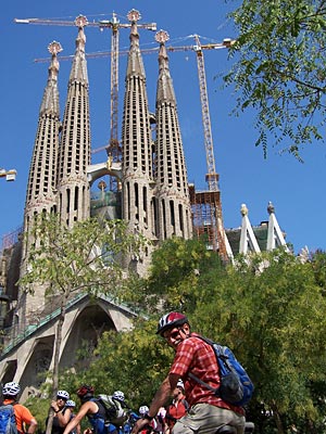 Mittelmeerkreuzfahrt - La Sagrada Familia von Gaudi, Barcelona