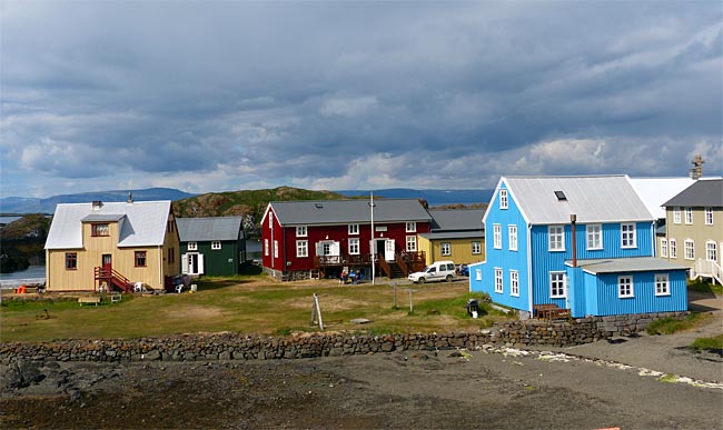 Island - Insel Flatey im Breidafjördur