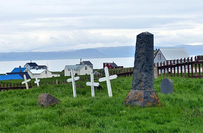 Island - Insel Flatey im Breidafjördur