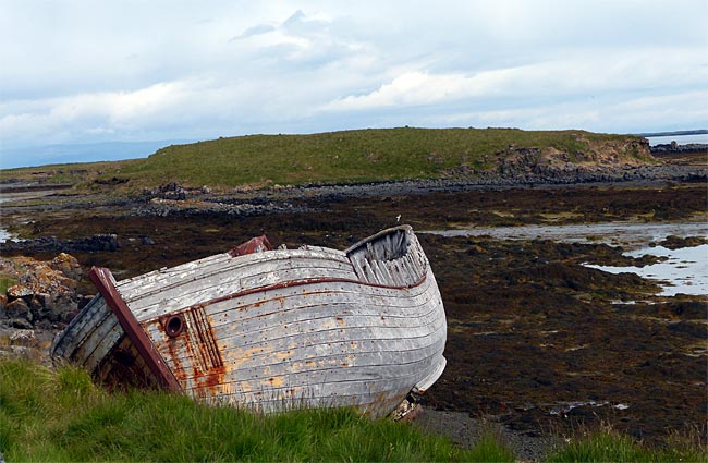 Island - Insel Flatey im Breidafjördur