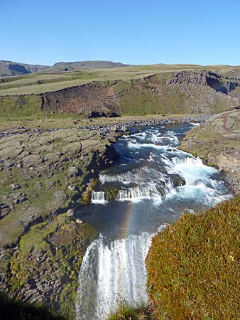 Island - Landmannalaugar - Wasserfall