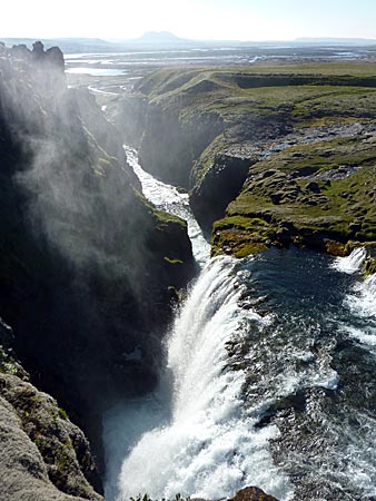Island - Landmannalaugar - Wasserfall