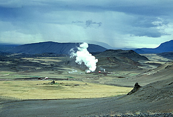 Island Myvatn Mondlandschaft
