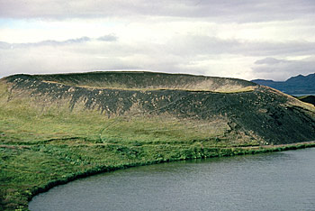 Islanfd Myvatn Pseudokrater
