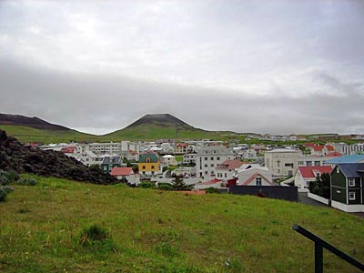 Westmännerinseln - Blick auf Heimaey