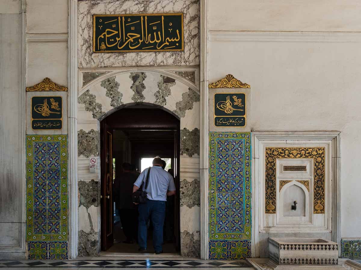 Der Eingang zum Audienzsaal imTopkapi-Palast, Istanbul