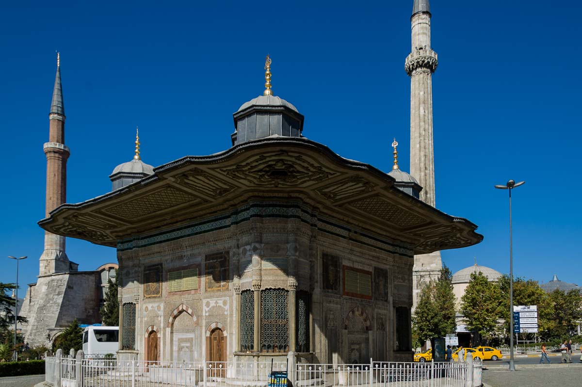 Sultan-Ahmet-Brunnen, Topkapi-Palast, Istanbul
