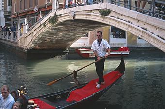 Venedig - mit der Gondel durch die Kanäle