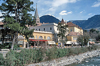 Italien Meran Promenade