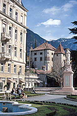 Italien Meran Schlosshof