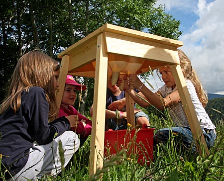 Italien - Südtirol - Spannend für Groß und Klein, eine Hofführung auf dem Spörlhof in Deutschnofen