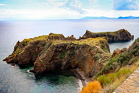Italien - Liparische Inseln - Capo Milazzese, Siedlungsplatz aus der Bonzezeit auf der Insel Panarea