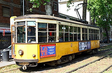 Italien - Mailänder Straßenbahn