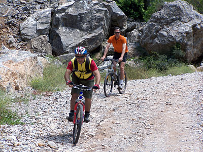 Italien Sardinien Holperstraße