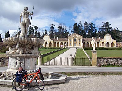 Radtour durch und um Venedig - Villa Barbaro