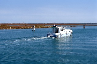 Italien Pellestrina Lagune