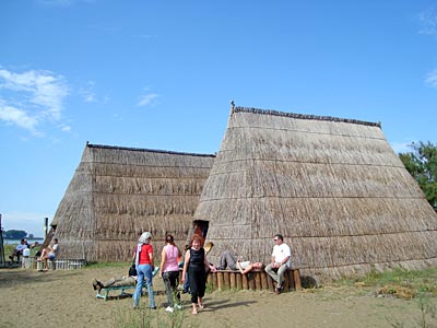 Italien - Caorle - traditionelle Fischerhütten