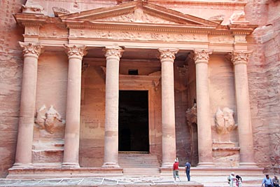 Jordanien - Petra - Khazne Al-Firaun