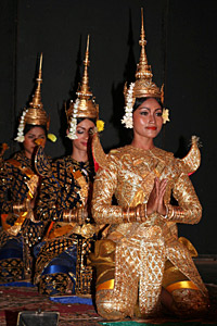 Kambodscha Angkor Tänzerinnen