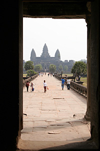 Kambodscha Angkor Wat Zugang