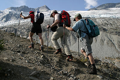 Kanada Rocky Mountains Wanderer