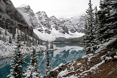 Kanada Rocky Mountains Winterlandschaft