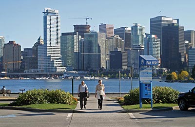 Kanada - Blick auf die Skyline von Vancouver