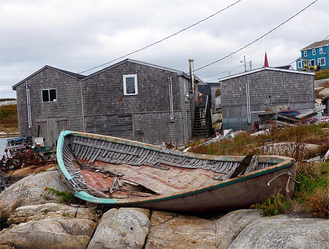 Kanada - Peggy's Cove in Nova Scotia - Fischerboot