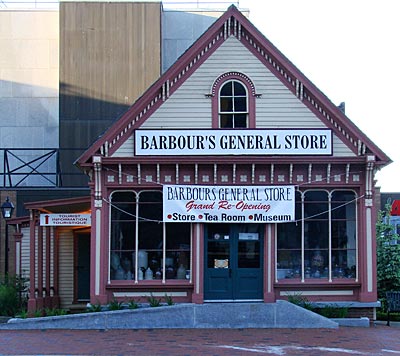 Kanada - Saint John - Ein typischer Krämerladen aus dem 19. Jh.: Barbour's General Store – heute findet man hier auch die örtliche Touristikinformation