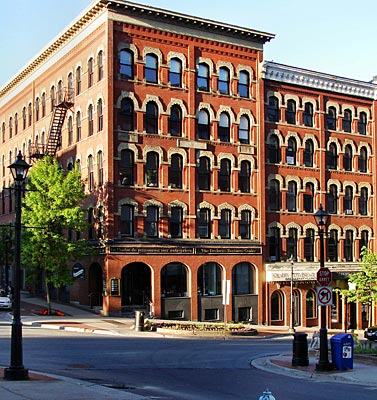 Kanada - Saint John - Roter Backstein prägt das Antlitz der Stadtarchitektur