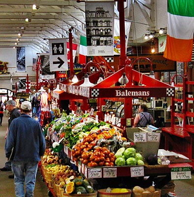Kanada - Saint John - Blick in die historische Markthalle von St. John