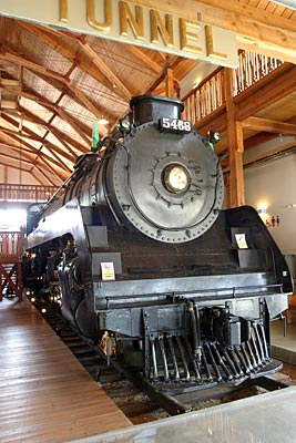 Kanada - Lok im Eisenbahn- und Forstmuseum in Revelstoke