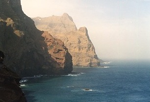 Kapverden Santo Antao Steilküste