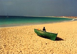 Kapverden - Strand von Santa Maria Sal