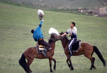 Kirgisien Tien-Shan Reiterspiele
