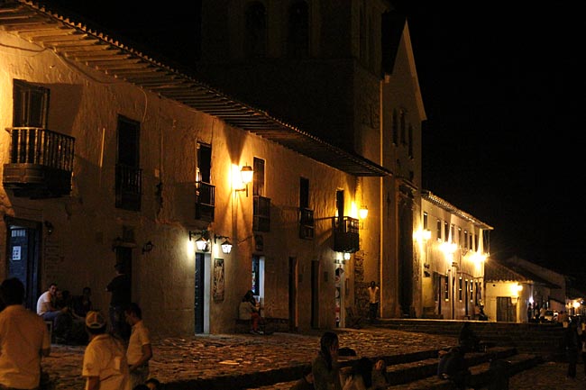 Kolumbien - Plaza Mayor in Villa de Leyva