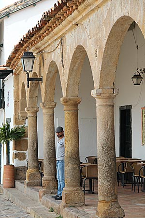 Kolumbien - Plaza Mayor in Villa de Leyva