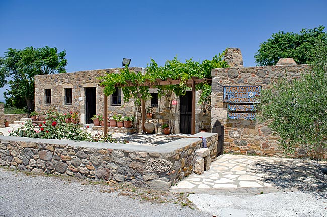 Griechenland - Kos - Antimachia - traditionelles Haus als Museum