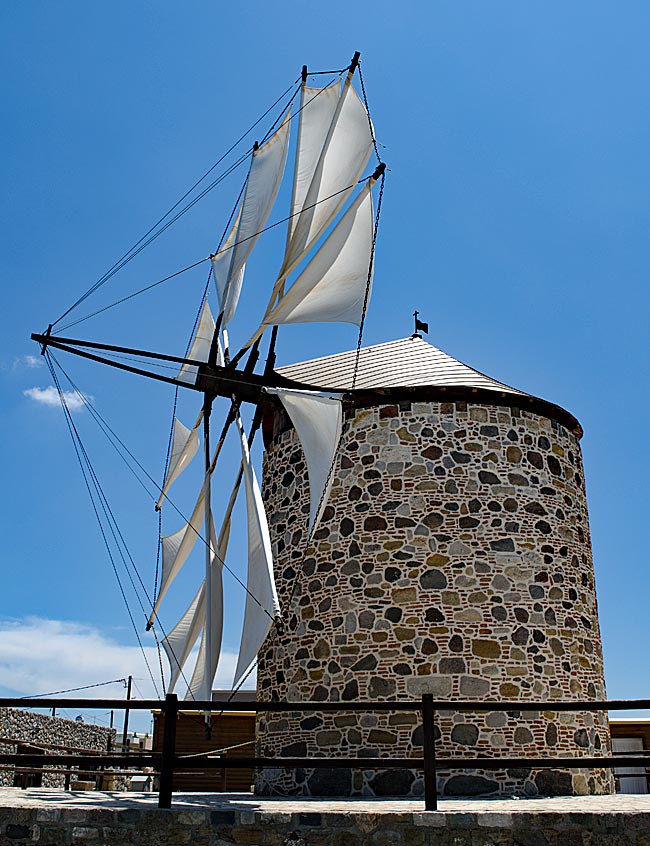 Griechenland - Kos - Windmühle in Antimachia